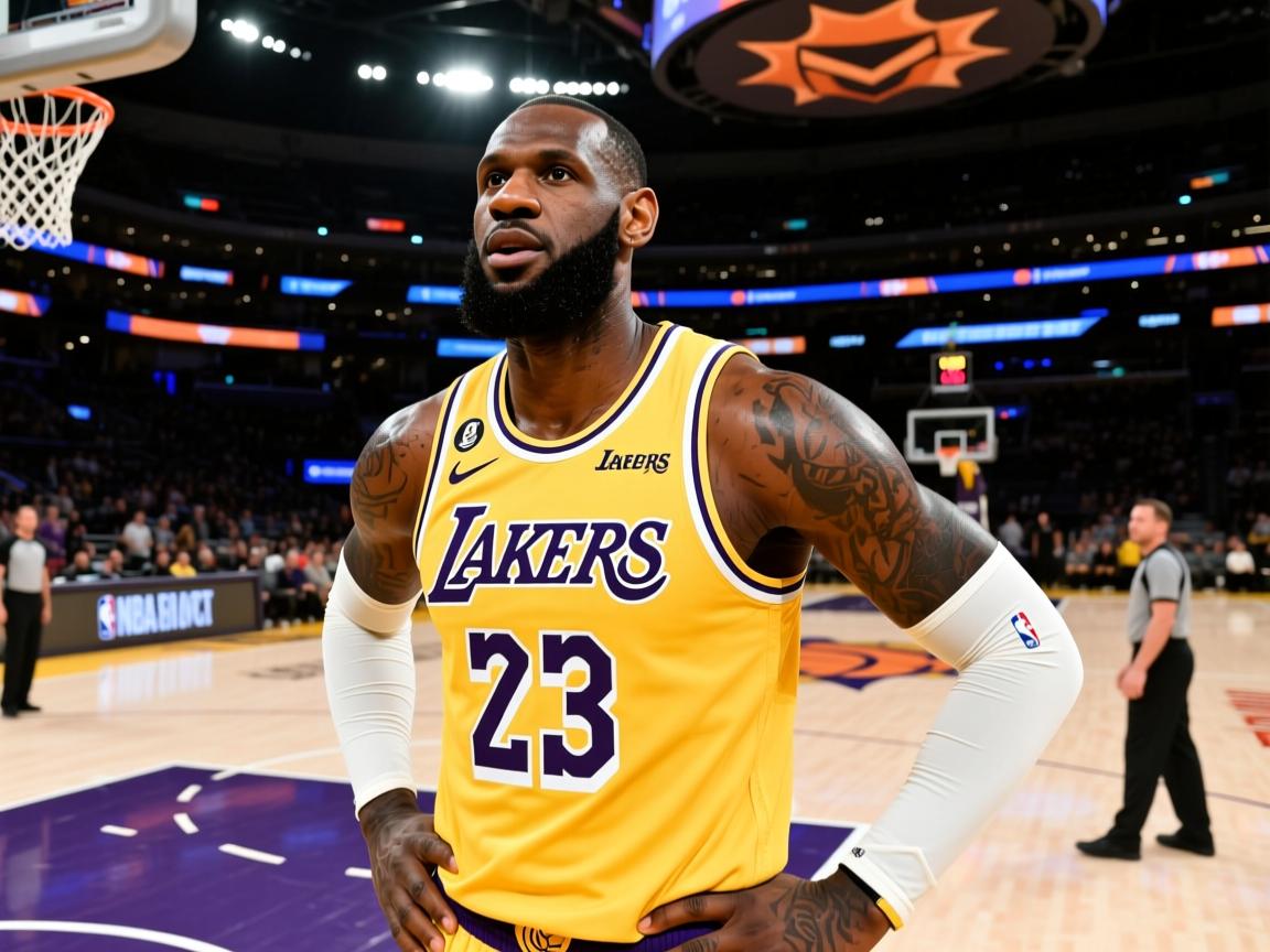 湖人惨败太阳!詹姆斯示弱遭质疑 第2张