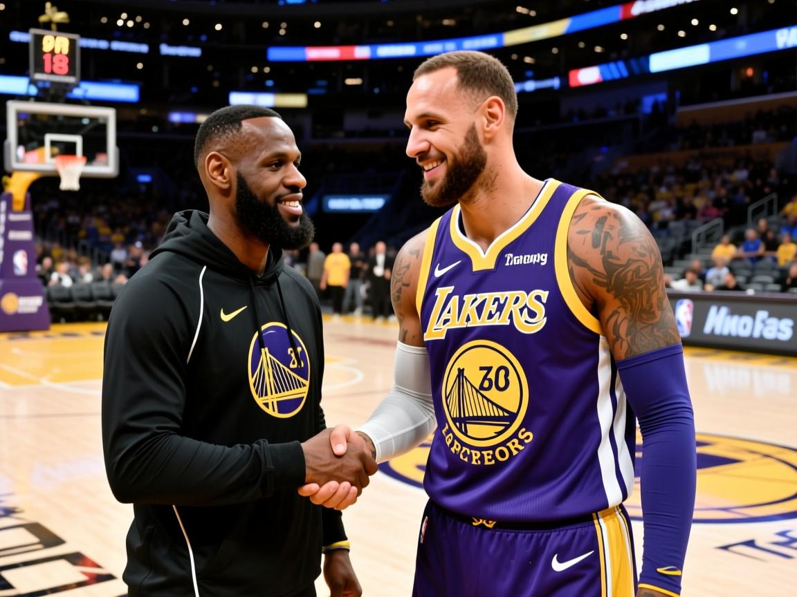 勇士过去18个月里多次联系湖人想引进詹姆斯搭档库里的简单介绍  第2张